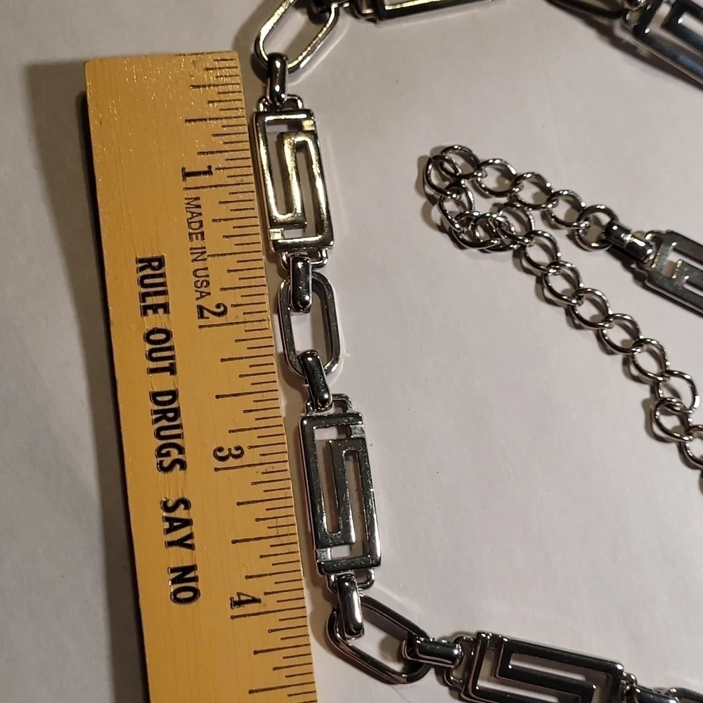 Women's Silvertone Fashion Belt